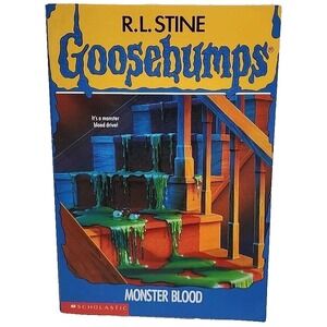 R.L. Stine‎ Goosebumps Monster Blood 1992 Paperback
